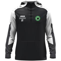 Zip Hoodie Premium - Schwarz 